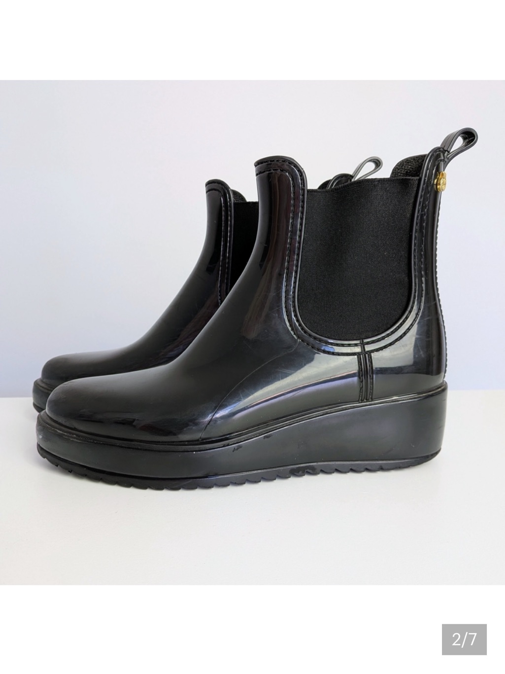 Women’s Platform Lemon Jelly Rain Boots